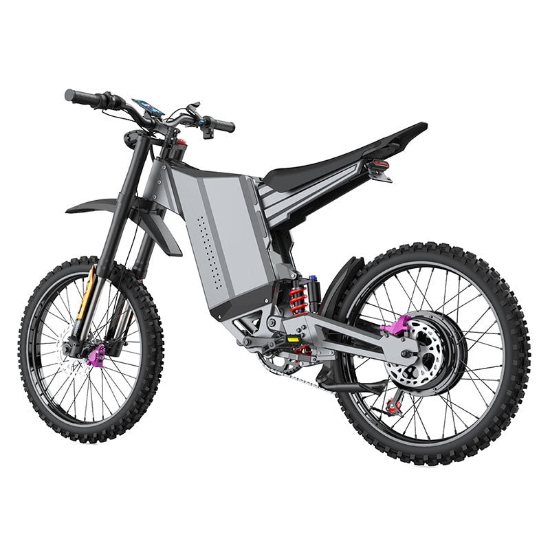 Electric bike with a large battery pack 