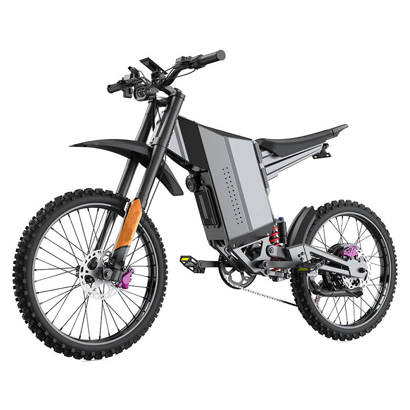 Electric bike with a large battery pack 