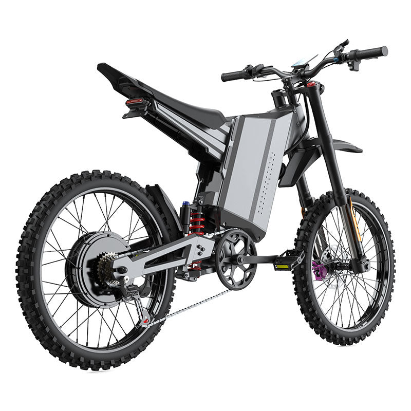 Electric bike with off-road design 